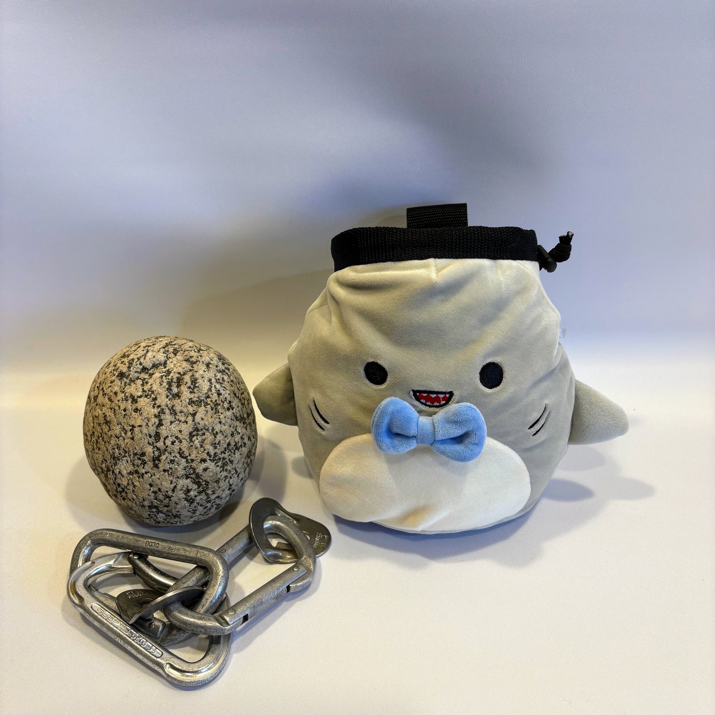 Grey Shark Rock Climbing Chalk Bag