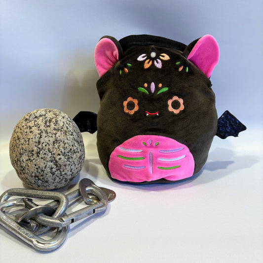 Vampire Bat Rock Climbing Chalk Bag
