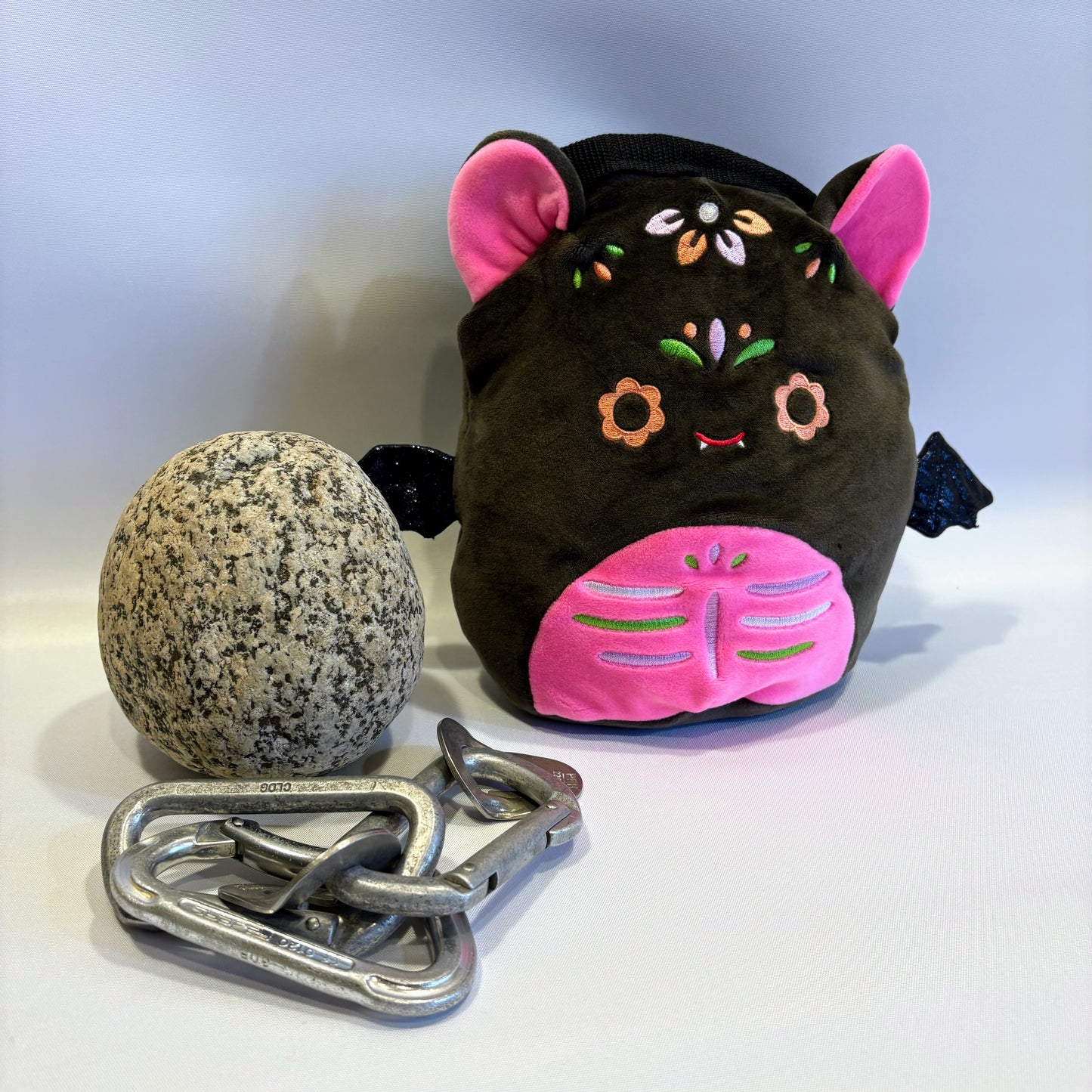 Vampire Bat Rock Climbing Chalk Bag