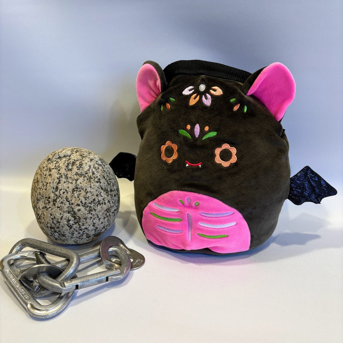 Vampire Bat Rock Climbing Chalk Bag
