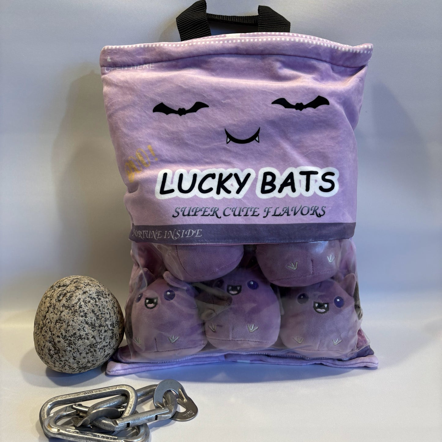 Lucky Bats Bouldering Chalk Bucket - Purple