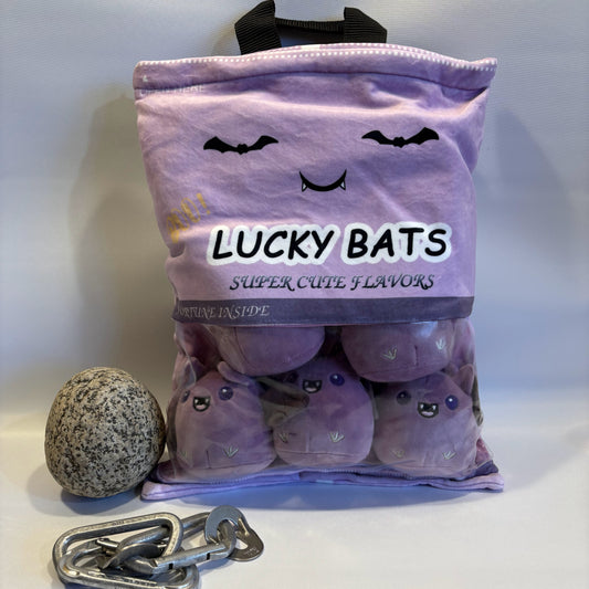Lucky Bats Bouldering Chalk Bucket - Purple