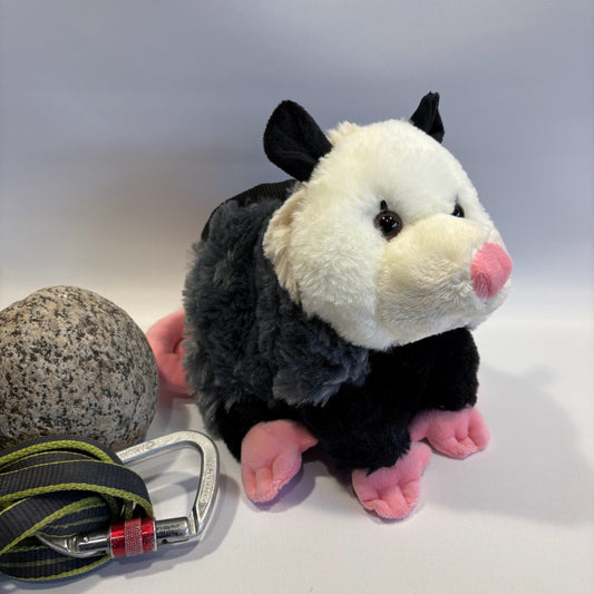 Opossom Plush Rock Climbing Chalk Bag