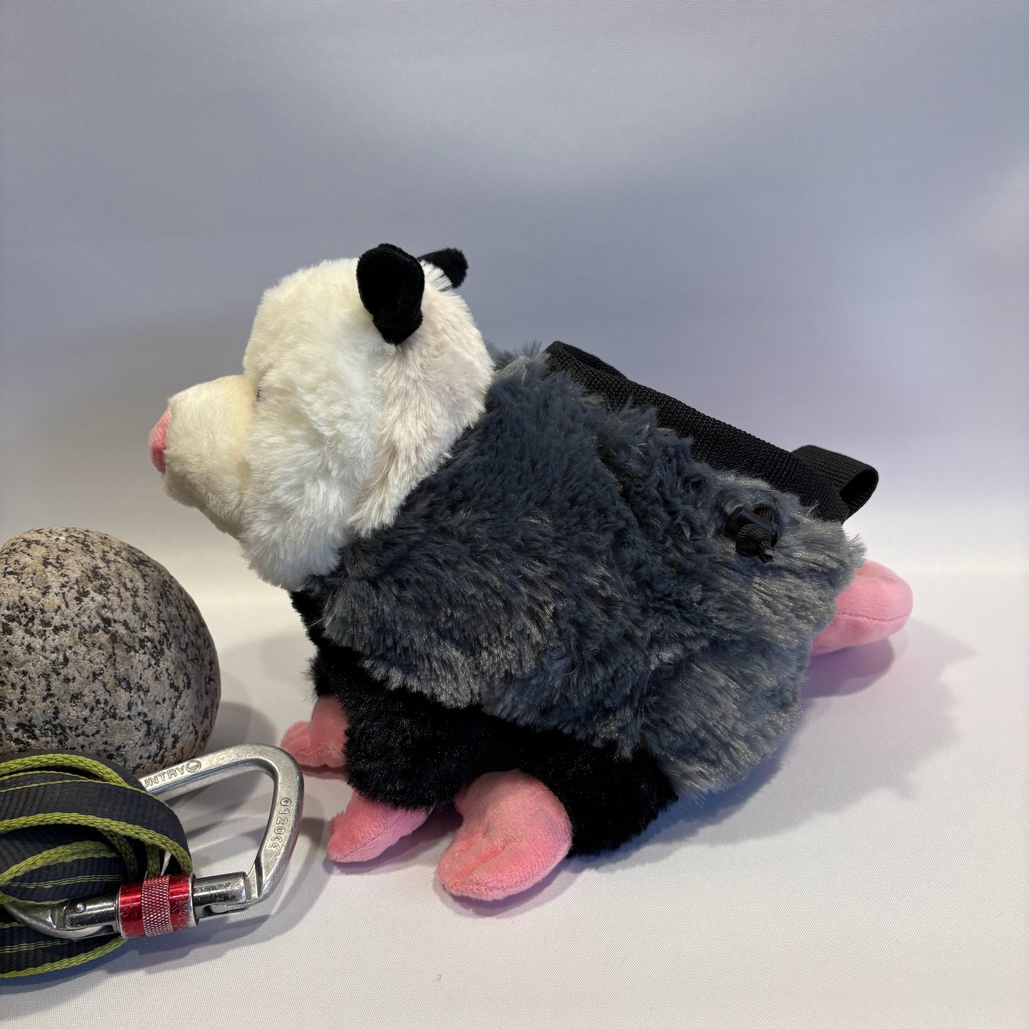 Opossom Plush Rock Climbing Chalk Bag
