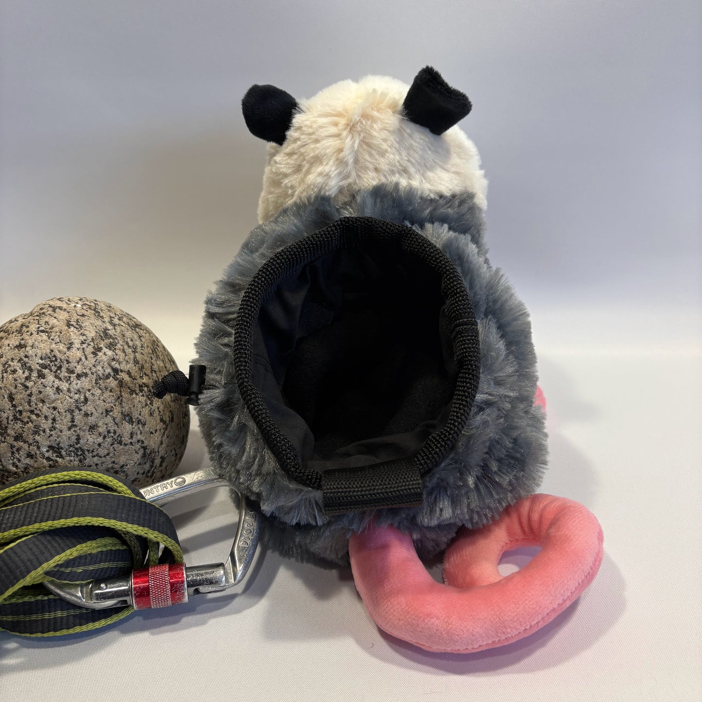 Opossom Plush Rock Climbing Chalk Bag