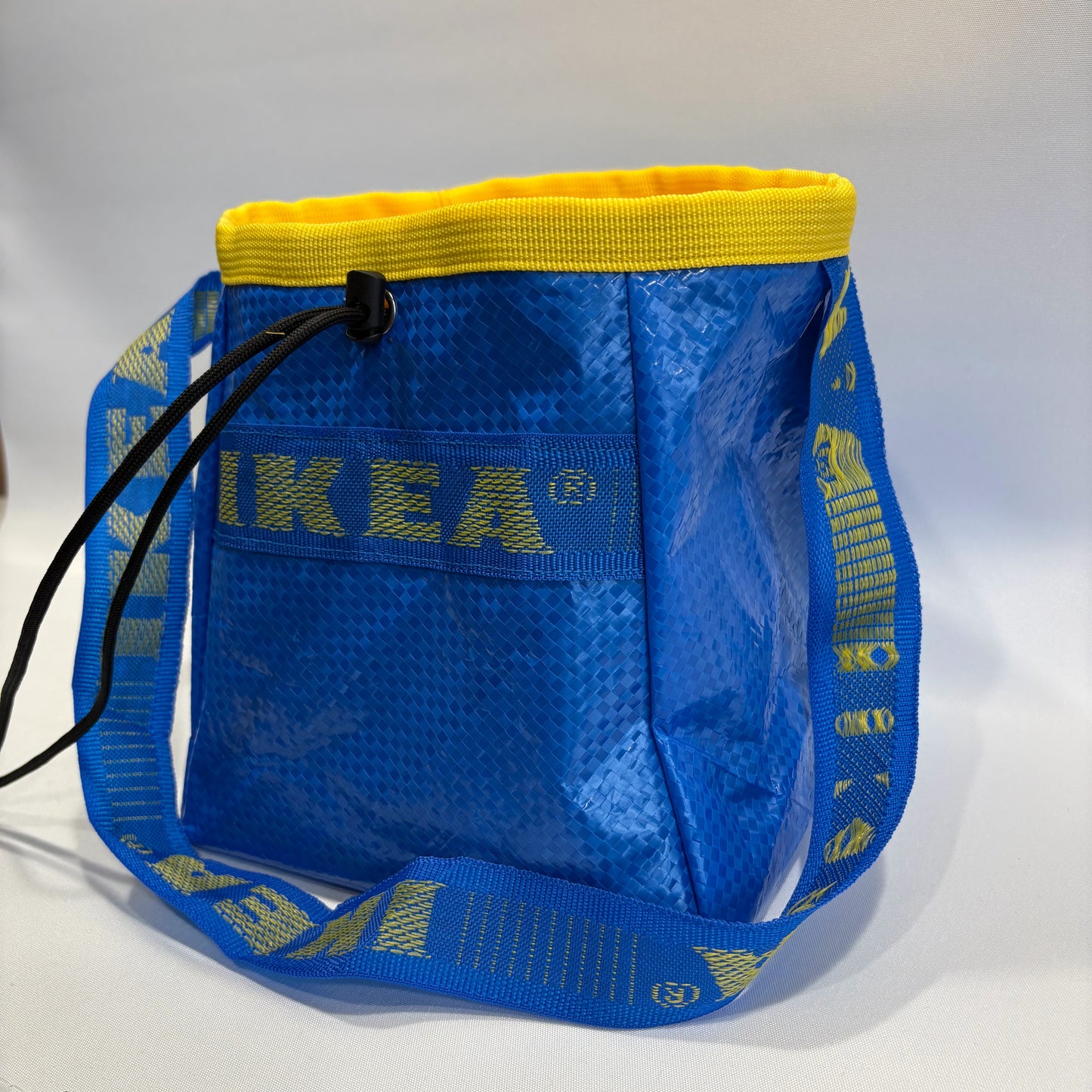 Bouldering Chalk Bucket - Recycled Ikea Bag