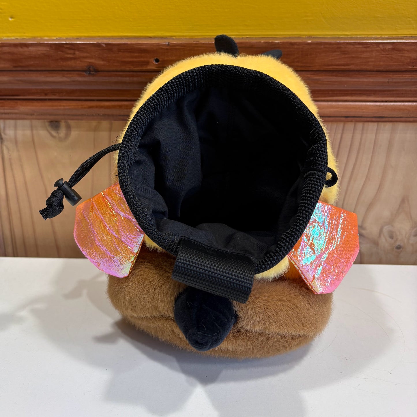 Custom Blushing Bee Chalk Bag for Brynn