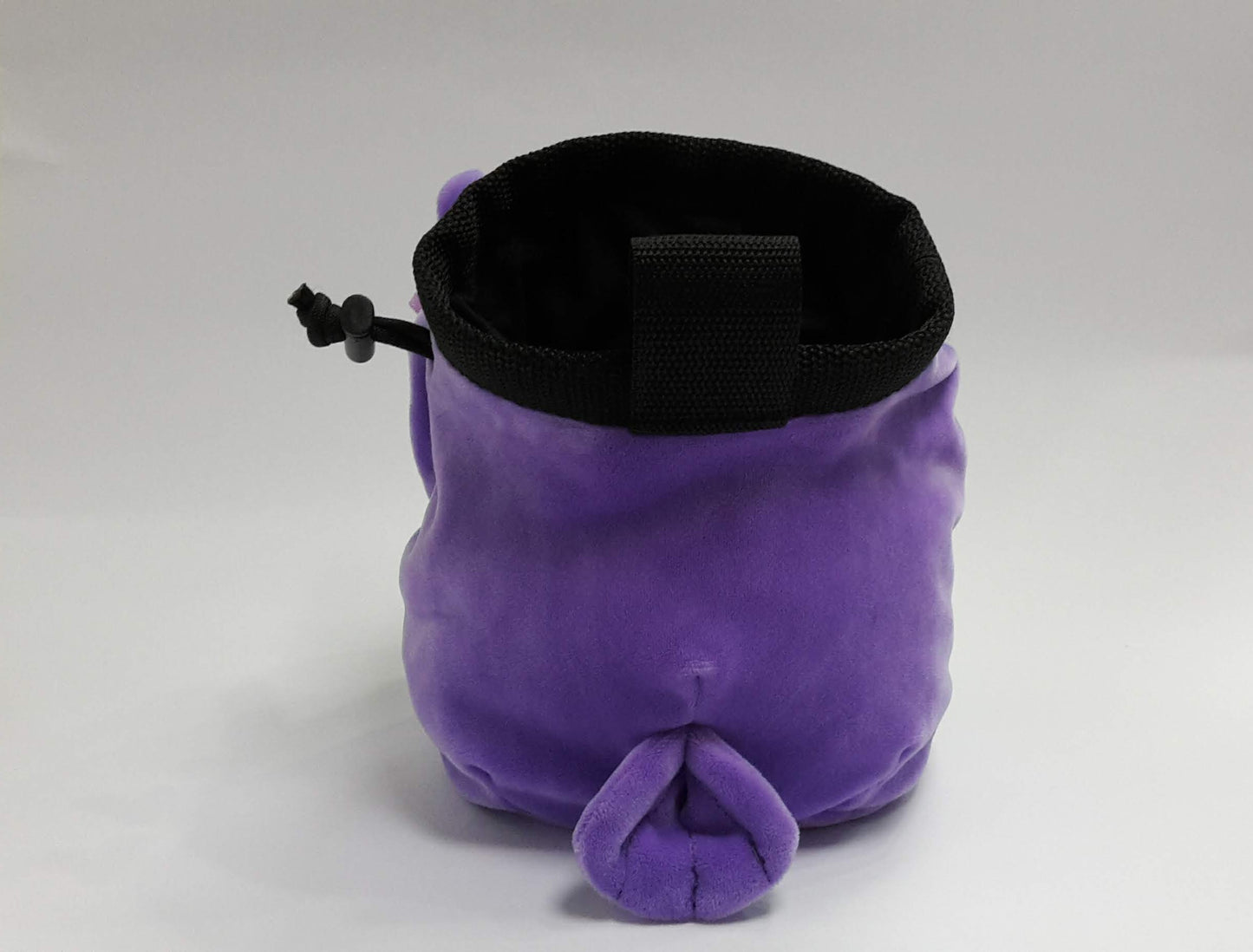 Purple Owl Rock Climbing Chalk Bag