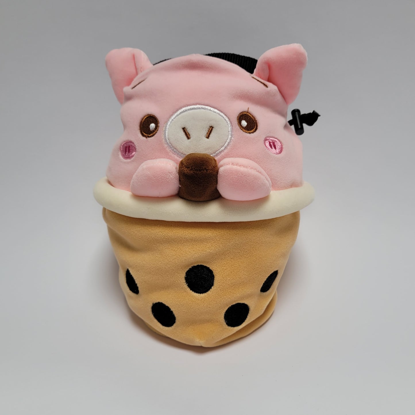 Boba Tea Pig Rock Climbing Chalk Bag