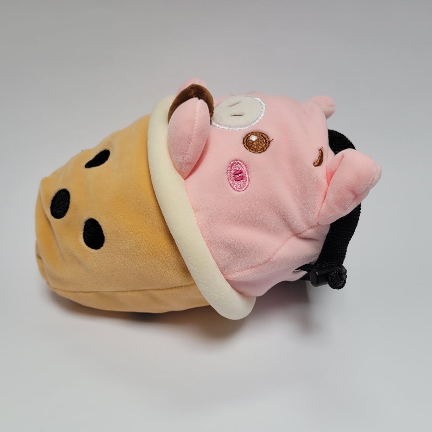 Boba Tea Pig Rock Climbing Chalk Bag