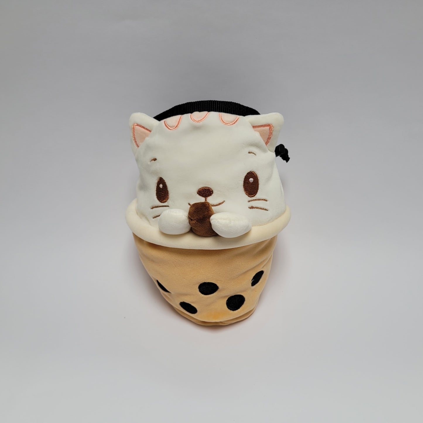SECONDS: Boba Tea Cat Rock Climbing Chalk Bag