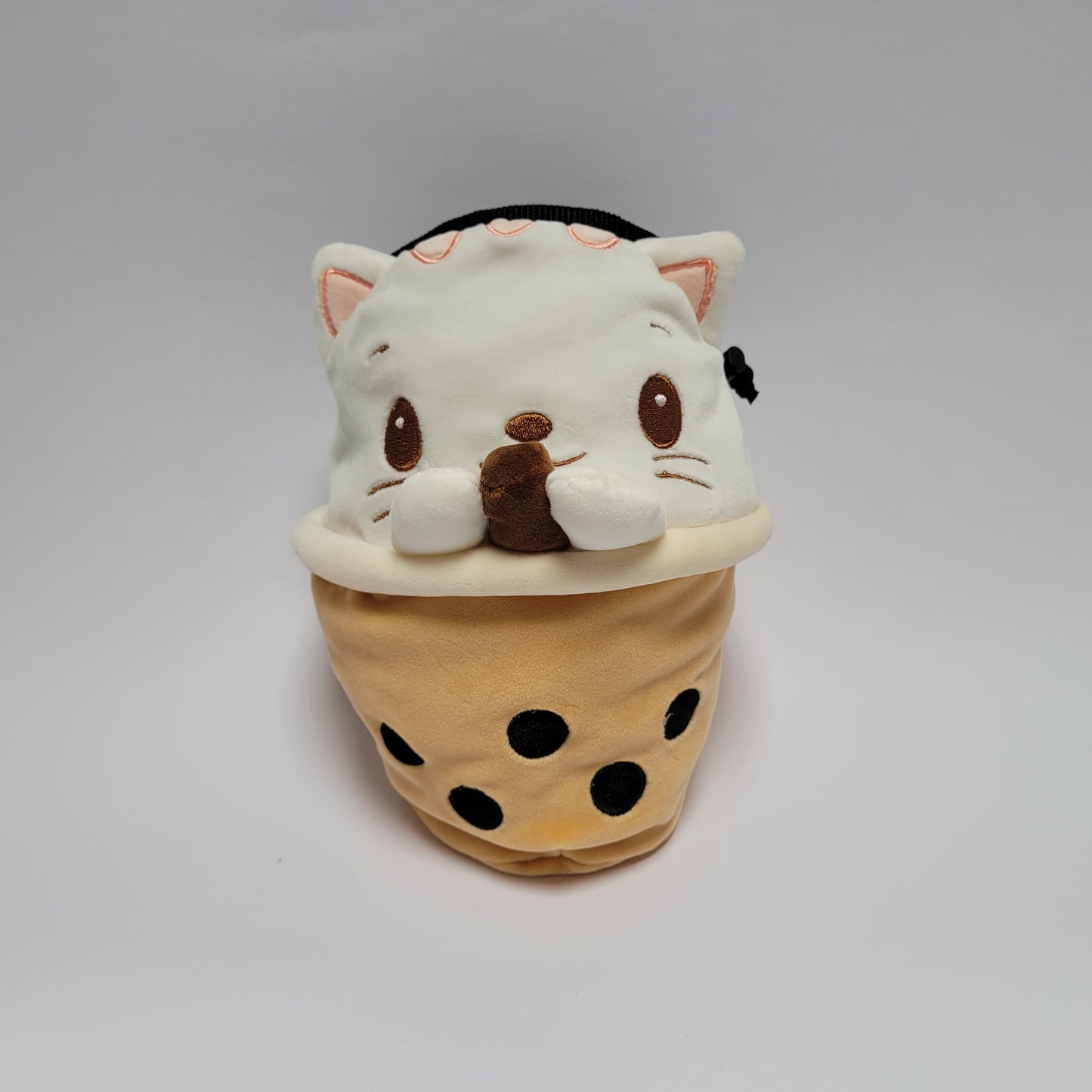 SECONDS: Boba Tea Cat Rock Climbing Chalk Bag