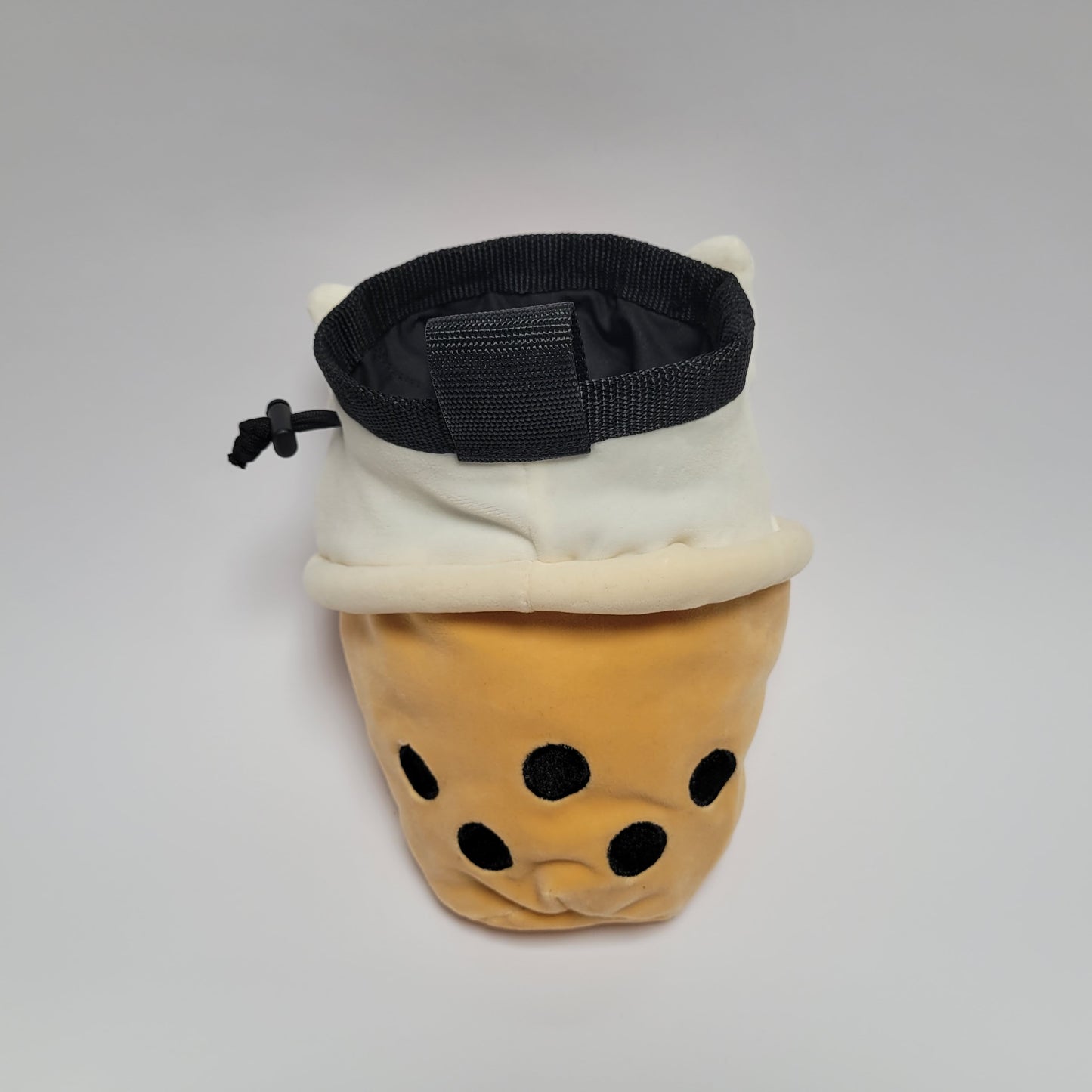 SECONDS: Boba Tea Cat Rock Climbing Chalk Bag