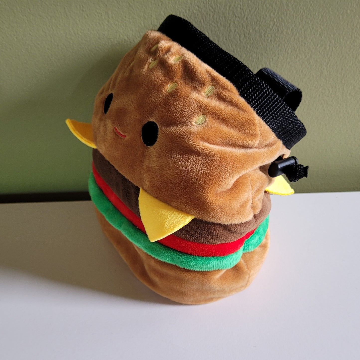 Hamburger Rock Climbing Chalk Bag