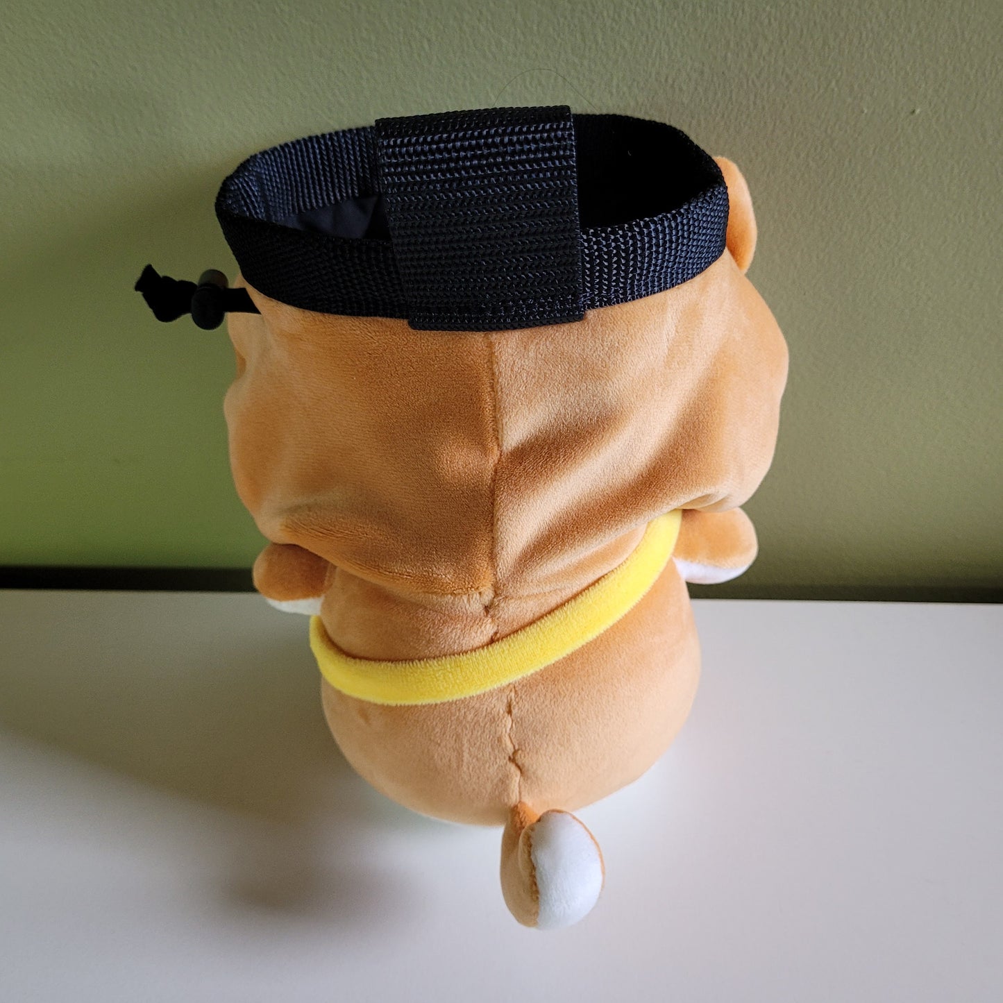 Shiba Inu Dog with Chick Rock Climbing Chalk Bag