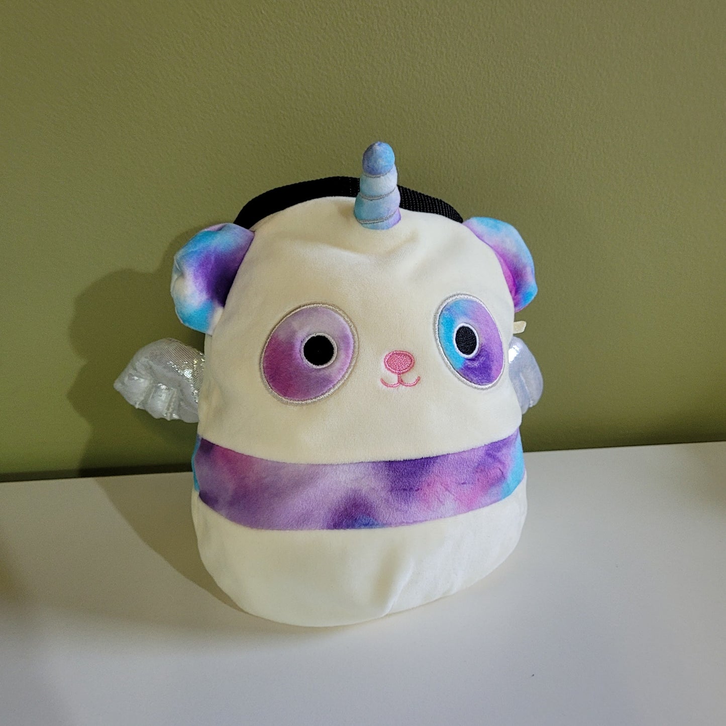Pandacorn Panda Bear Unicorn Rock Climbing Chalk Bag