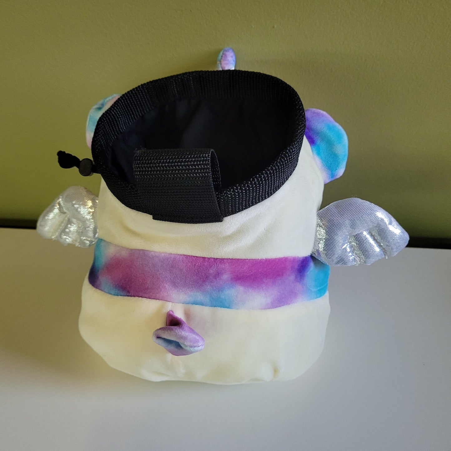 Pandacorn Panda Bear Unicorn Rock Climbing Chalk Bag